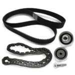 Courroies, chaînes, galets